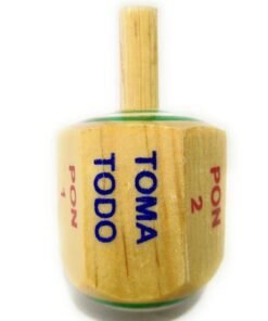 Pirinolas de madera Toma todo con punta de metal