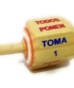 Pirinolas de madera Toma todo con punta de metal