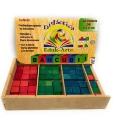 Cajón Bancubi  juego educativo de cubos de madera