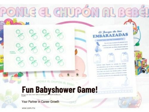 Coloca el Chupón al Bebé - Juegos de Mayoreo para Baby Showers