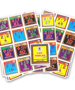 Lotería Didáctica Jumbo Multiplicaciones - Wiwi Loterías de Mayoreo