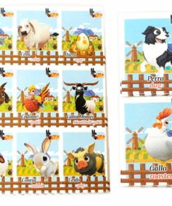 Lotería Didáctica La Granja MG - Wiwi Loterías de Mayoreo