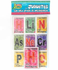 Lotería Didáctica La Tabla Periódica- Wiwi Loterías de Mayoreo