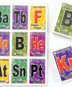 Lotería Didáctica La Tabla Periódica- Wiwi Loterías de Mayoreo