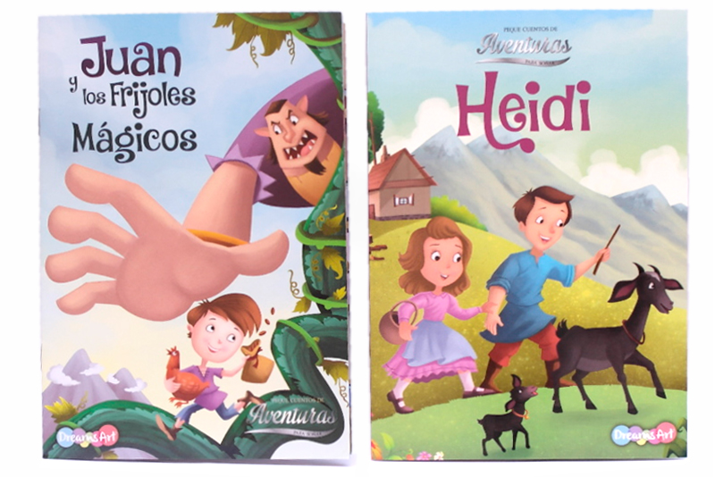 Peque Cuentos de Aventuras para Soñar 4 tomos - Wiwi Libros infantiles -  Wiwi