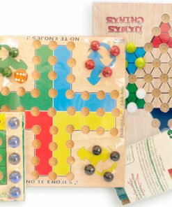 4 Juegos de mesa de madera Edu - Wiwi juegos de mayoreo