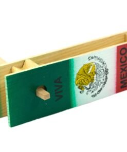 Matraca Mexicana Tricolor 25 cm: Celebra con Alegría y Color 🎉