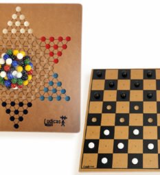 Damas y Damas de madera 30 cm - juegos de mayoreo
