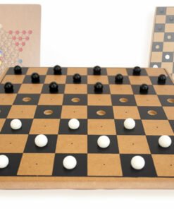 Damas y Damas de madera 30 cm - juegos mayoreo