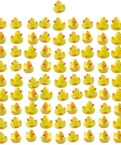 Pack de 100 Patos de Hule: Perfectos para Bautizos, Baby Showers y Recuerdos - ¡Añade Diversión a tus Celebraciones!
