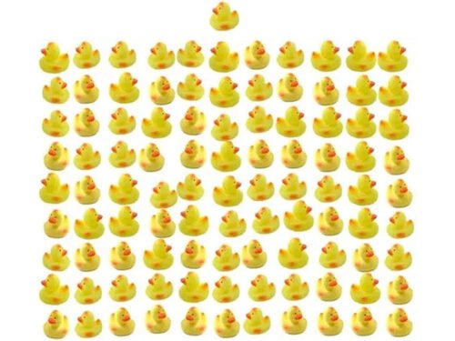 Pack de 100 Patos de Hule: Perfectos para Bautizos, Baby Showers y Recuerdos - ¡Añade Diversión a tus Celebraciones!