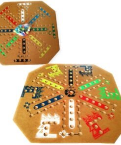 Tablero Doble Cara No te Enojes - Diversión Garantizada para 6 y 8 Jugadores