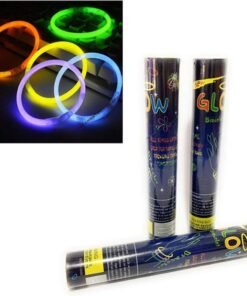 Pulseras de Luz Bote con 45 Neon Cyalume Colores Fiesta