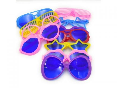 "Lentes Gigantes para Fiestas y Animación: Paquete de 6 Modelos Surtidos"