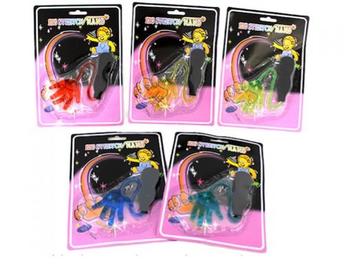 Manos pegajosas Resortera juguete de broma pack 12 piezas