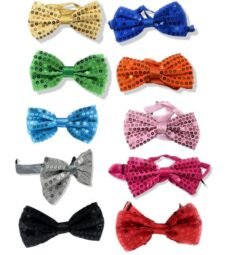 ¡Moños o Pajaritas Sexys de Lentejuelas - Desata tu Estilo Radiante!