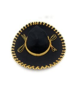 Sombrero de Charro, Charra, China o Mariachi, también de caporal, es un accesorio hecho a mano con adornos pegados (NO SON BORDADOS), alegórico y festivo, listo para tu disfraz, fiesta, evento o como adorno en tu bar, antro, cantina o la estancia de tu casa o negocios. Este producto es artesanal, hecho a mano por artesanos, lo cual lo hace imperfecto