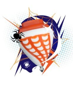 Trompo Spider Bicolor Profesional de Cometa: Potencia y Estilo en Cada Giro