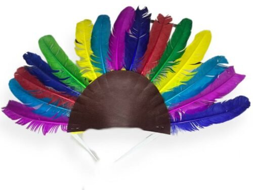 Penachos de Plumas Naturales para Disfraces y personificaciones