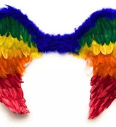 Alas de arcoíris para Pride y disfraces: ¡Vuela alto con estilo y orgullo!
