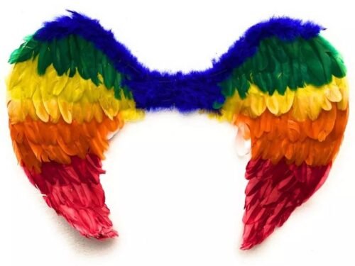Alas de arcoíris para Pride y disfraces: ¡Vuela alto con estilo y orgullo!