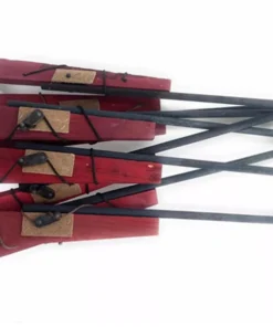 ¡Lánzate a la revolución con nuestros Rifles de Madera para Disfraz de Revolucionario Caudillo! 🇲🇽