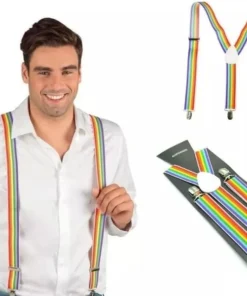 ¡Tirantes Suspenders Adulto Bandera Orgullo Gay Pride Lgbt! Celebra tu orgullo con estilo - ¡Venta al por mayor!