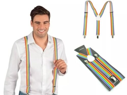 ¡Tirantes Suspenders Adulto Bandera Orgullo Gay Pride Lgbt! Celebra tu orgullo con estilo - ¡Venta al por mayor!