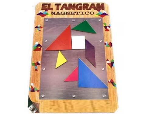 ¡Descubre la Magia del Tangram Magnético Creativo! 30 x 21.5 cm