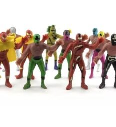 Figuras de Luchadores Mexicanos Artesanales: