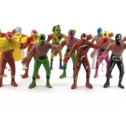 Figuras de Luchadores Mexicanos Artesanales: