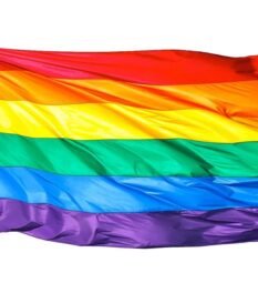 Banderas satinadas LGBT+