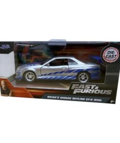 Brian's Nissan Skyline GT-R R34 – Fast & Furious (Escala 1:32)