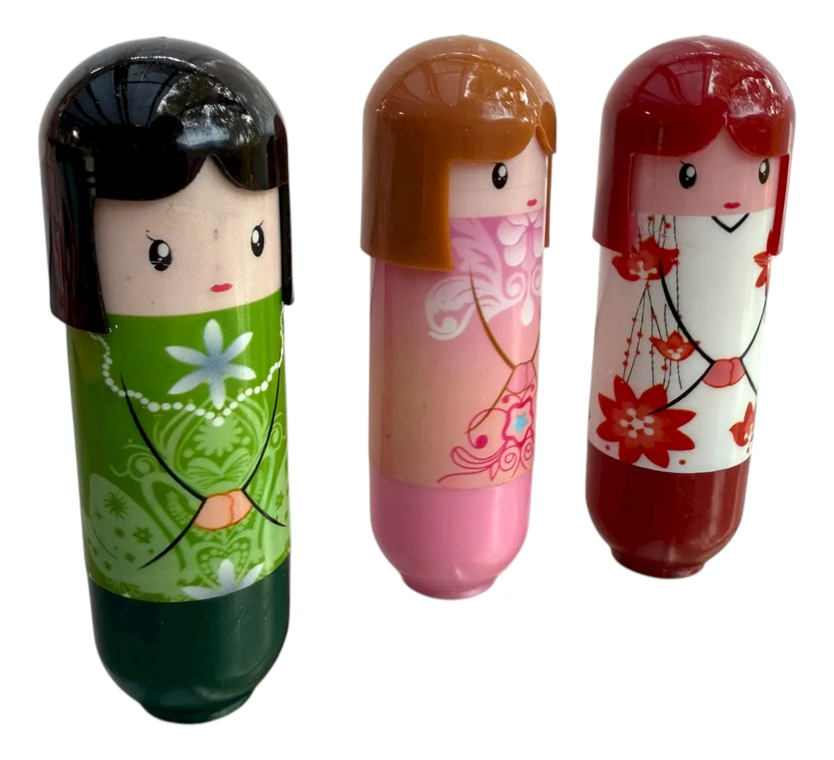Lip Balm de Muñequitas Cajita con 24 Piezas Color Duradero - Imagen 3