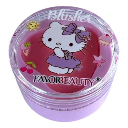 Blush Favorbeauty Rubor de Corazón Kitty 12 Pack - Imagen 3