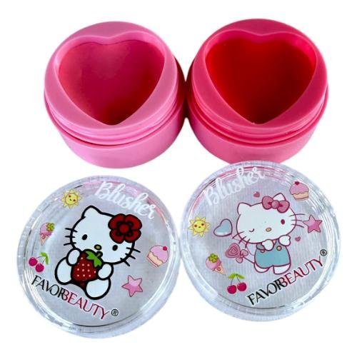 Blush Favorbeauty Rubor de Corazón Kitty 12 Pack - Imagen 5