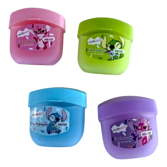 Lip Balm de Lilo y Stitch Cajita con 24 Piezas - Imagen 4