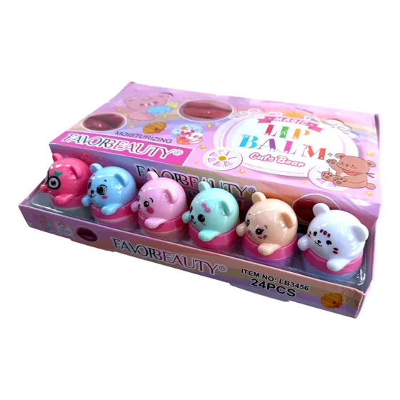 Lip Balm de Ositos Cajita con 24 Piezas - Imagen 9