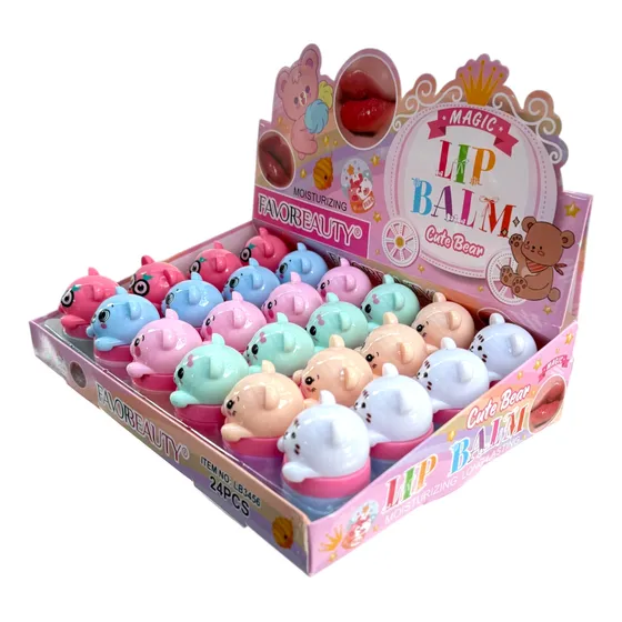 Lip Balm de Ositos Cajita con 24 Piezas - Imagen 7