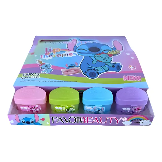 Lip Balm de Lilo y Stitch Cajita con 24 Piezas - Imagen 2