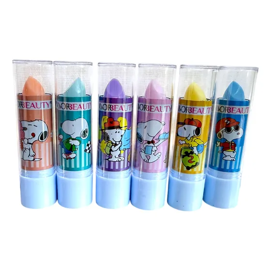 Lápiz Labial de Snoopy Cajita con 24 Piezas de Colores - Imagen 2