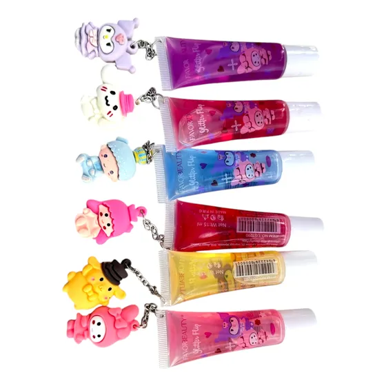 Brillo Labial Favorbeauty Lip Gloss Cajita con 24 Piezas - Imagen 9
