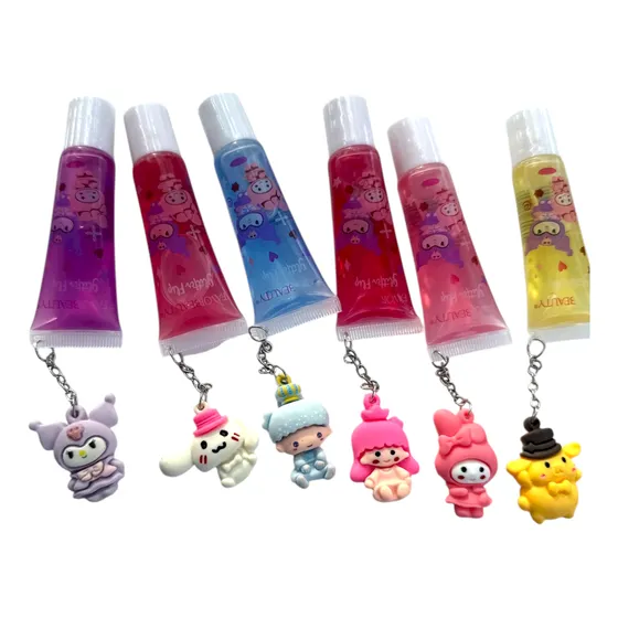 Brillo Labial Favorbeauty Lip Gloss Cajita con 24 Piezas - Imagen 8