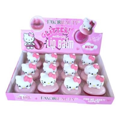 Brillo Labial Gloss de Kitty Caja con 12 Tarritos