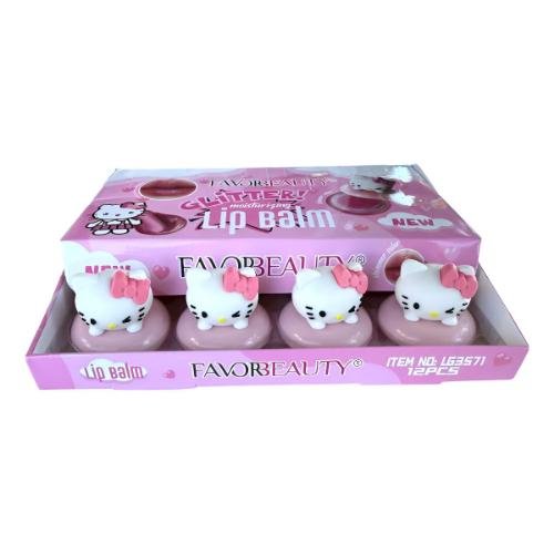 Brillo Labial Gloss de Kitty Caja con 12 Tarritos - Imagen 6