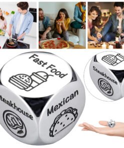 Funny Decision Dice Couple Lovers Date Night Games Party Toy Food Movie Decision Dice Valentine's Day Gift