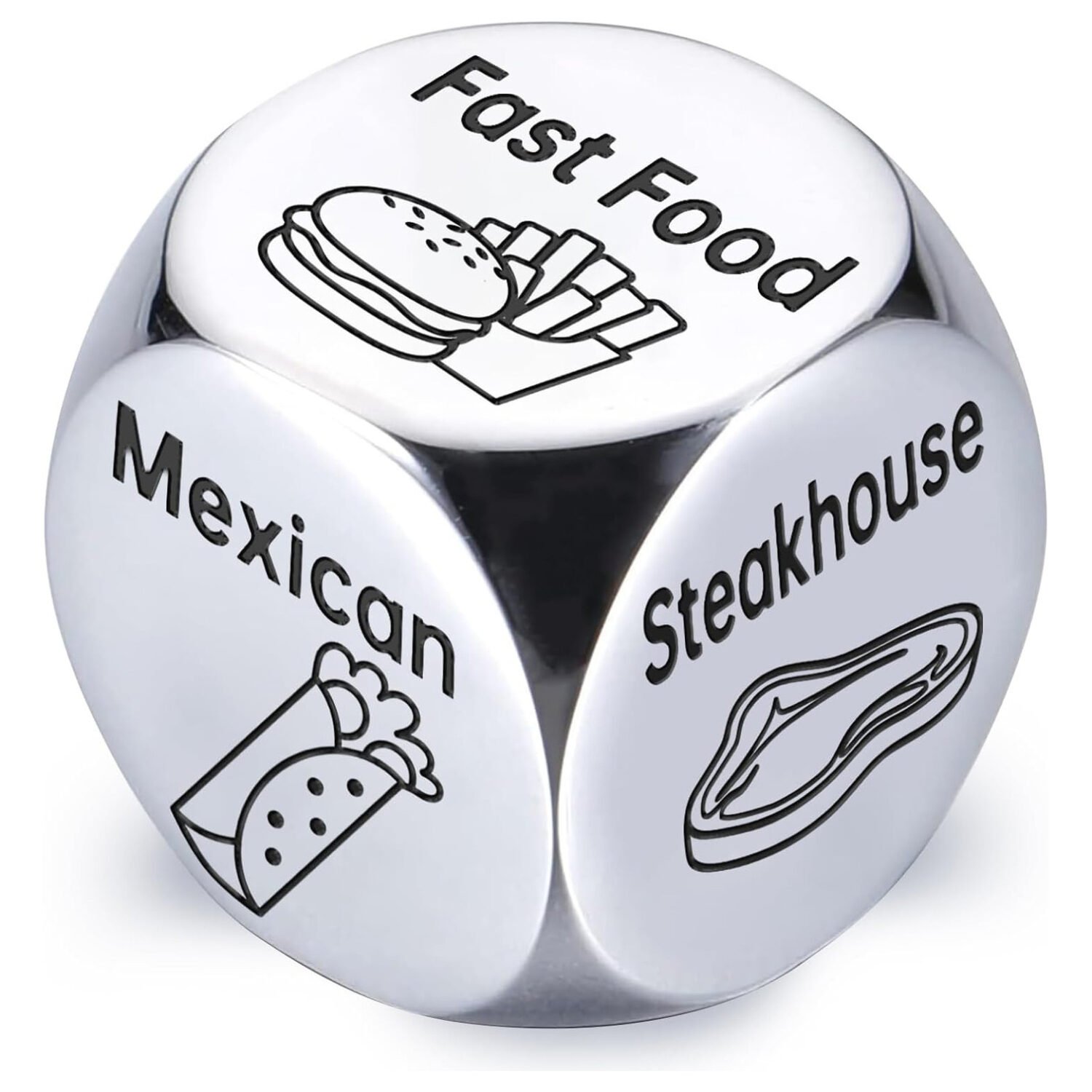 Funny Decision Dice Couple Lovers Date Night Games Party Toy Food Movie Decision Dice Valentine's Day Gift - Imagen 7