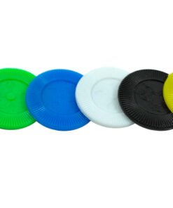 Fichas de 2.8 cm plástico 100 piezas-Wiwi Juegos mayoreo