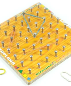 Geoplano Chico de Madera -Wiwi Juegos de mayoreo