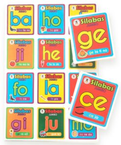 Lotería Didáctica Jumbo Sílabas I - Wiwi Loterías de Mayoreo